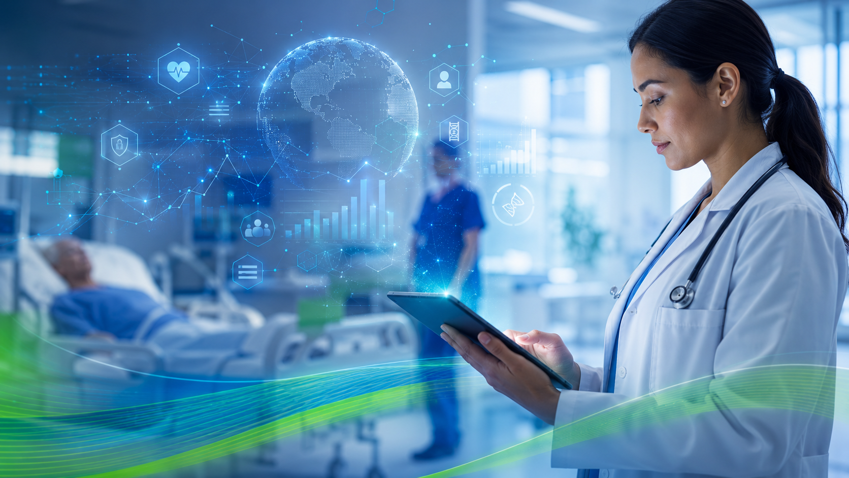 Digital ward health technology